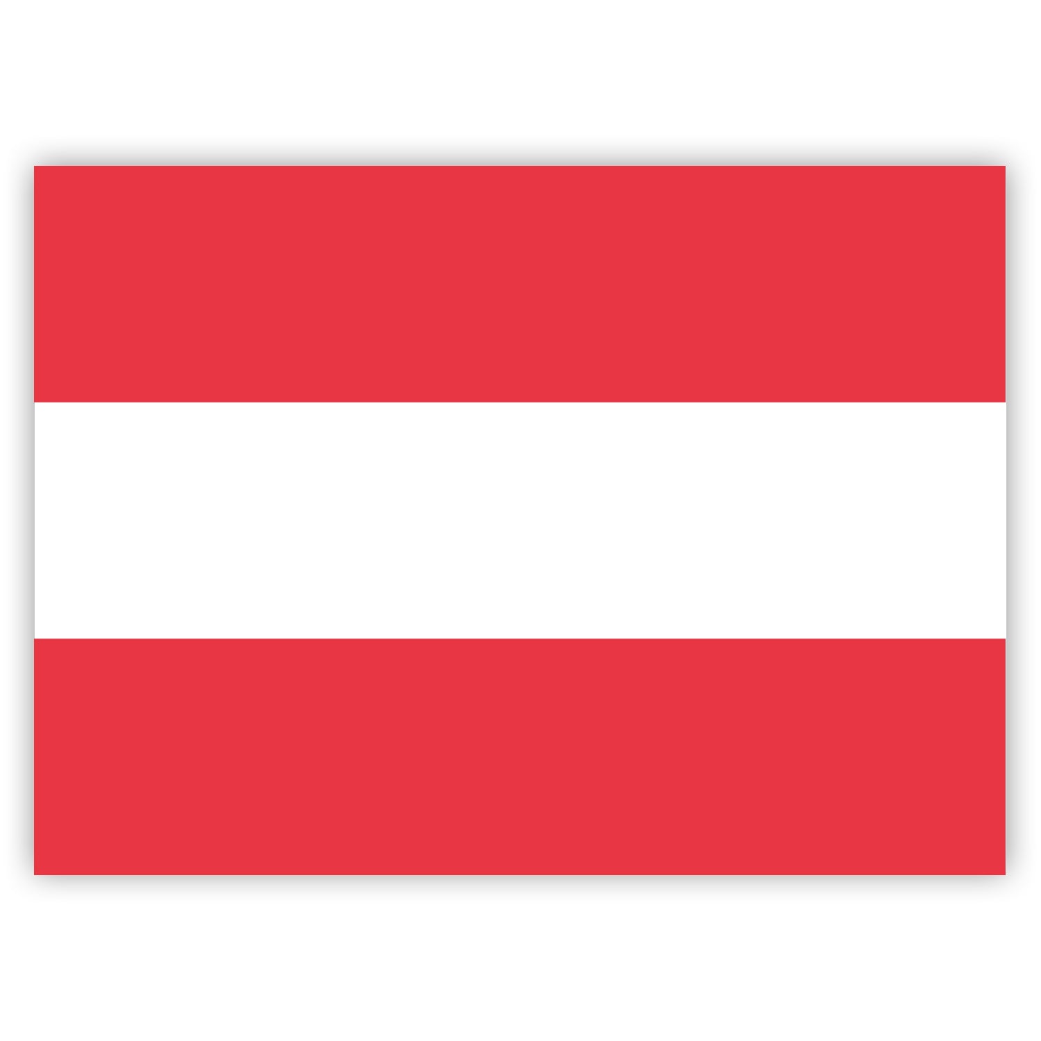Austria Österreich Flagge Fahne Bundesadler Grunge' Sticker
