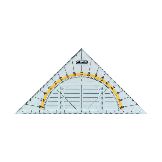 Geometriedreieck / Geo-Dreieck -  160 mm