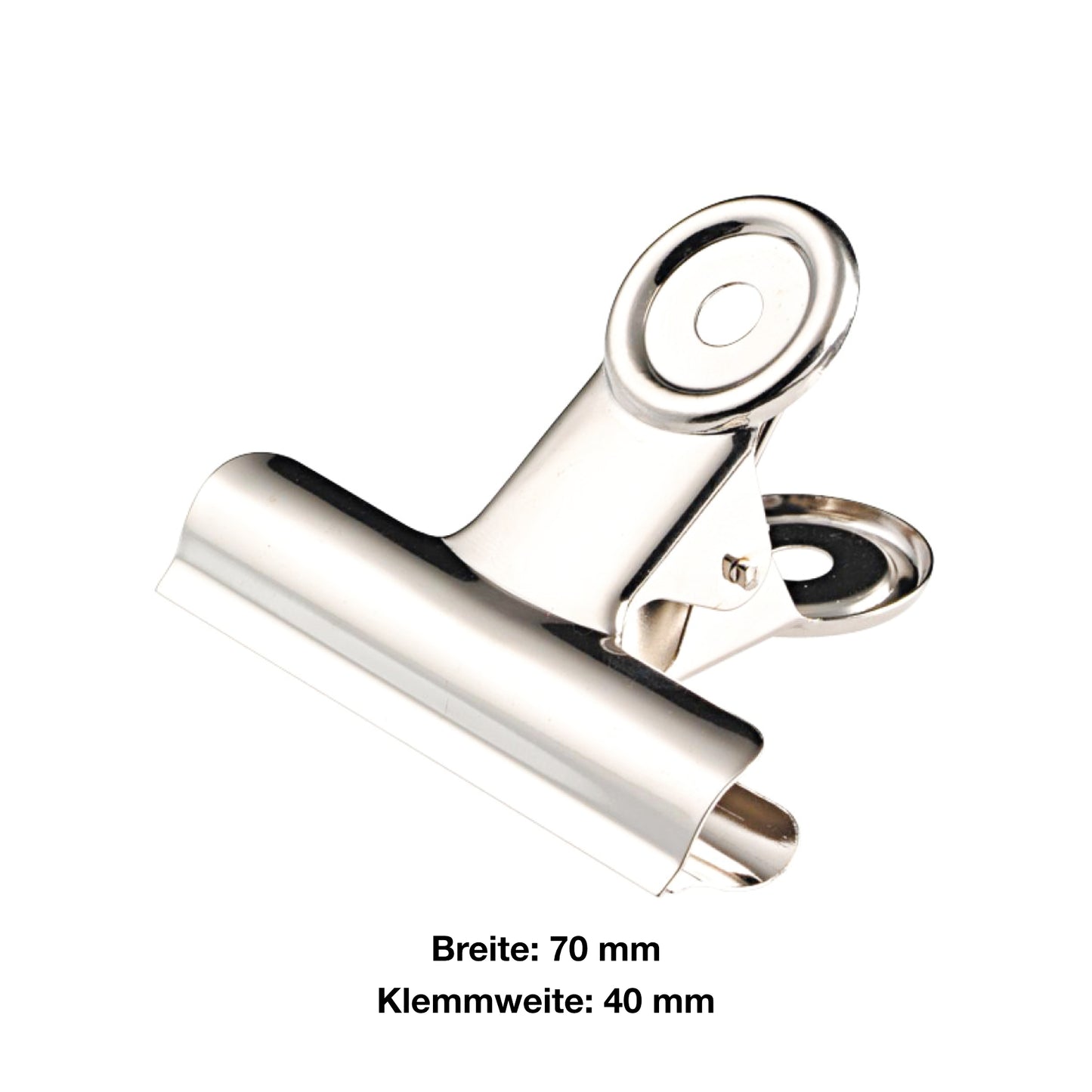 Briefklemmer - Vielzweckklammern - Bulldog Clips - 20 bis 70 mm